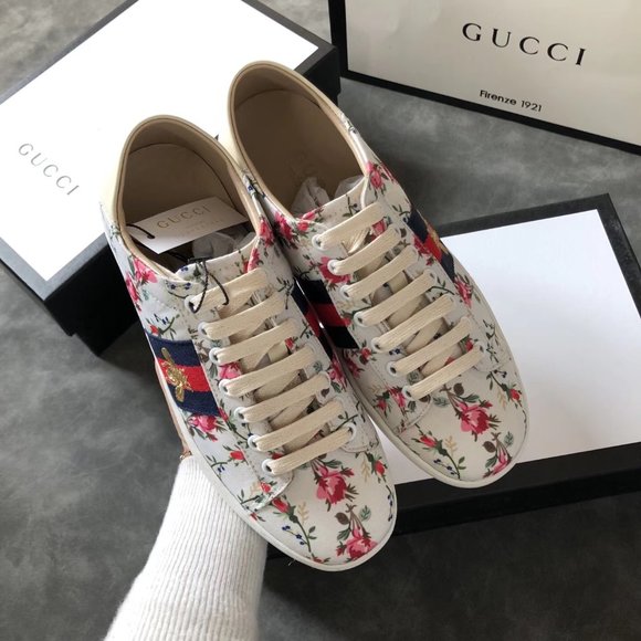 NEWGucci leather casual shoes for women main image 6